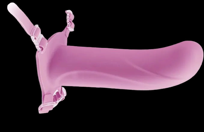 Fetish Fantasy Elite - Hollow Strap - On Pink 6in