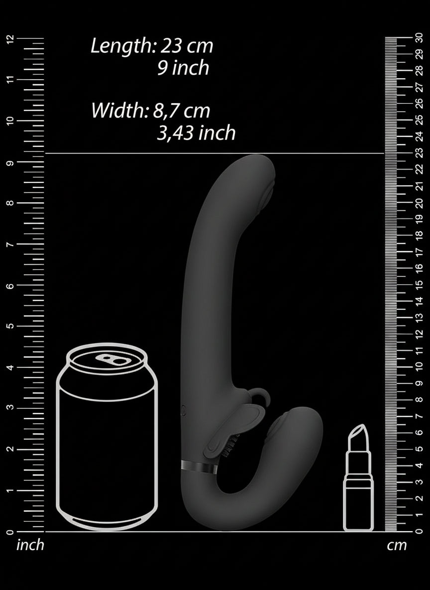 Satu - Vibrating Strapless Strap On