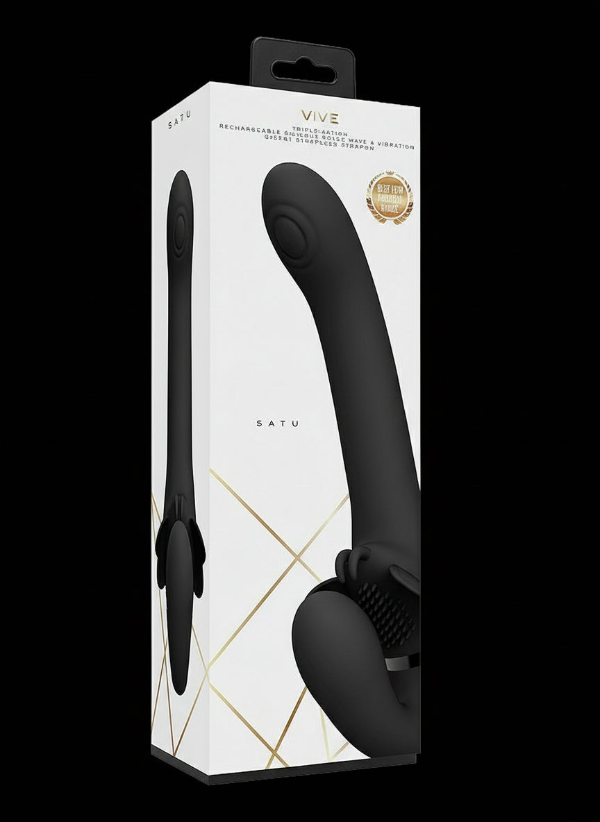 Satu - Vibrating Strapless Strap On