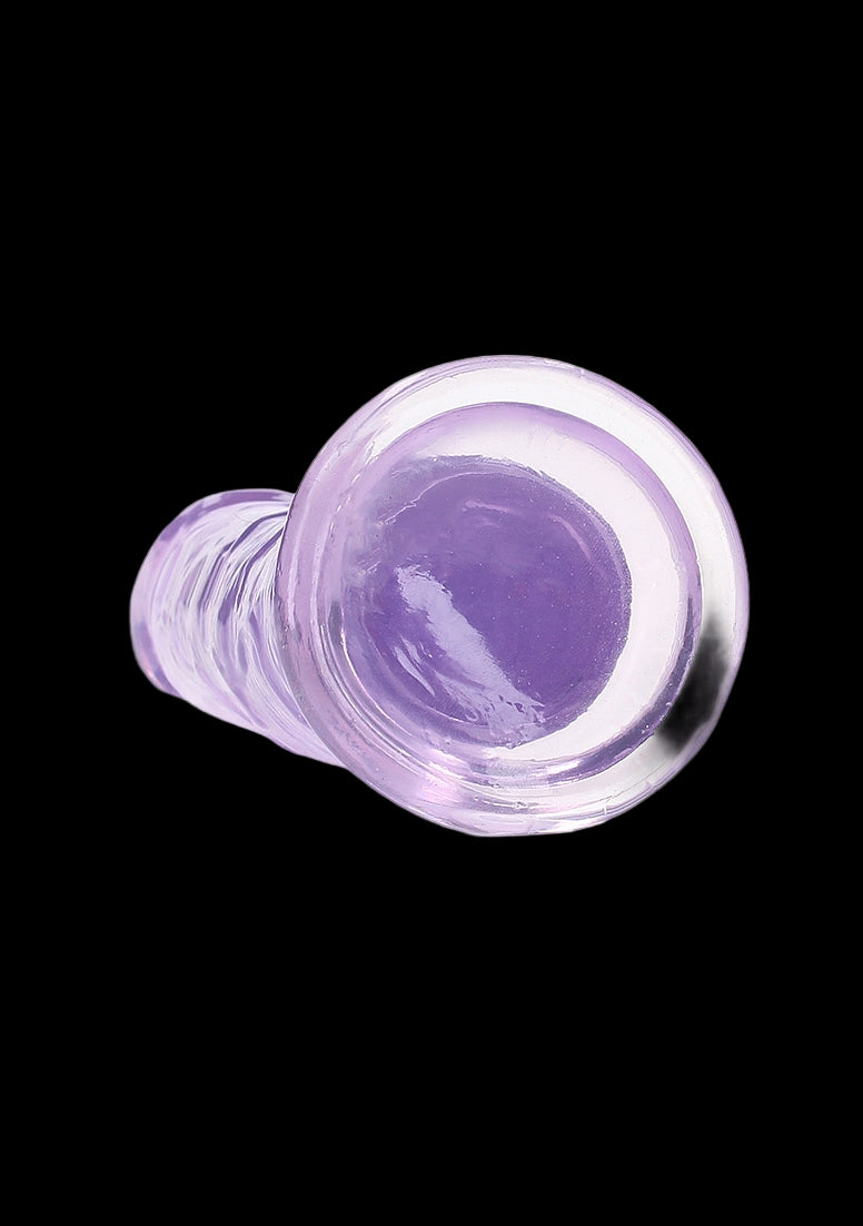 Crystal Clear Dildo 8in Straight no Balls