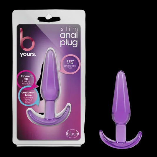 B Yours Slim Anal Plug Purple
