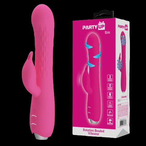 Party Up ERIC Rotating Beads Vibrator