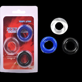 Triple Donuts Cockring Kit