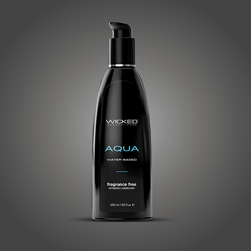 Wicked AQUA Unscented Lubricant 250ml