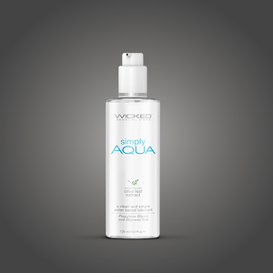 Wicked Simply Aqua Unscented Lubricant 120ml