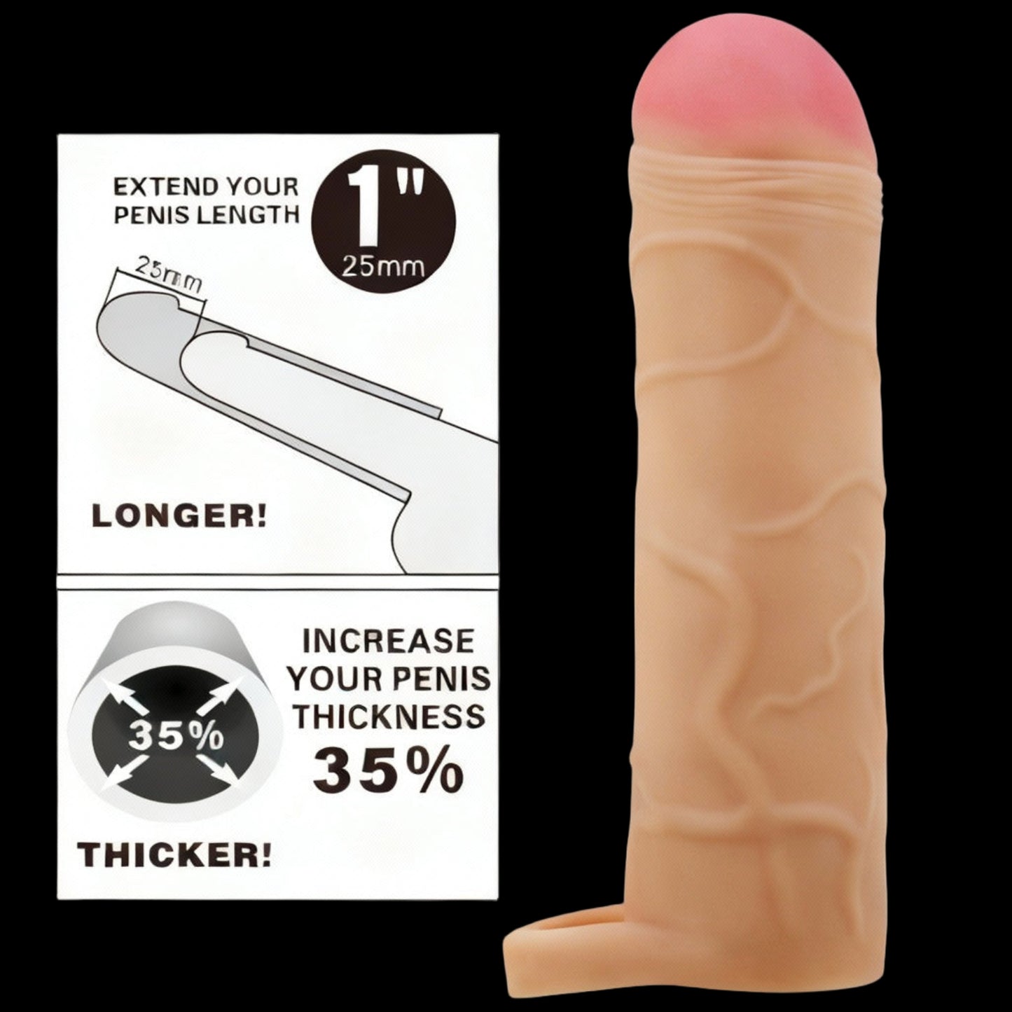 Party Up Patrick 2 Inch Extender Sleeve