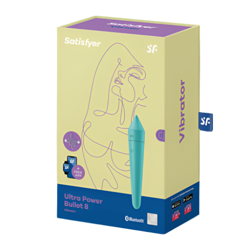 Satisfyer Ultra Power Bullet 8 -Turquoise XXX