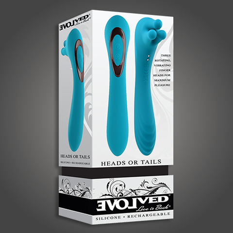 Heads Or Tails Massager Vibrator