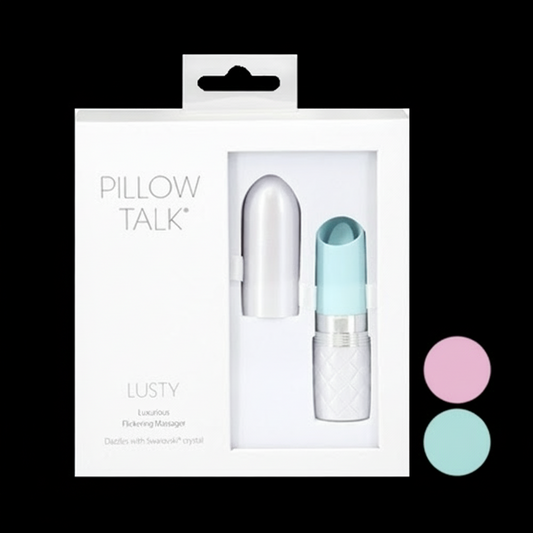 Pillow Talk Lusty Luxurious Flickering Massager