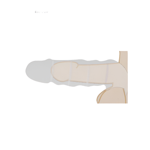 RealRock 8"Realistic Penis Sleeve Flesh