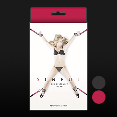 Sinful Bed Restraint Straps