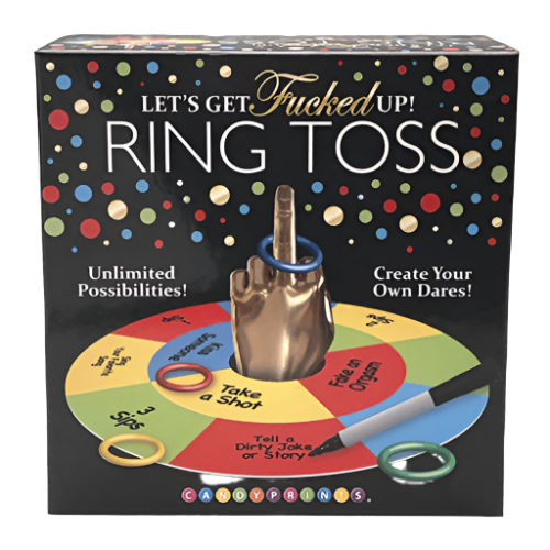 Lets Get Fucked Up Ring Toss