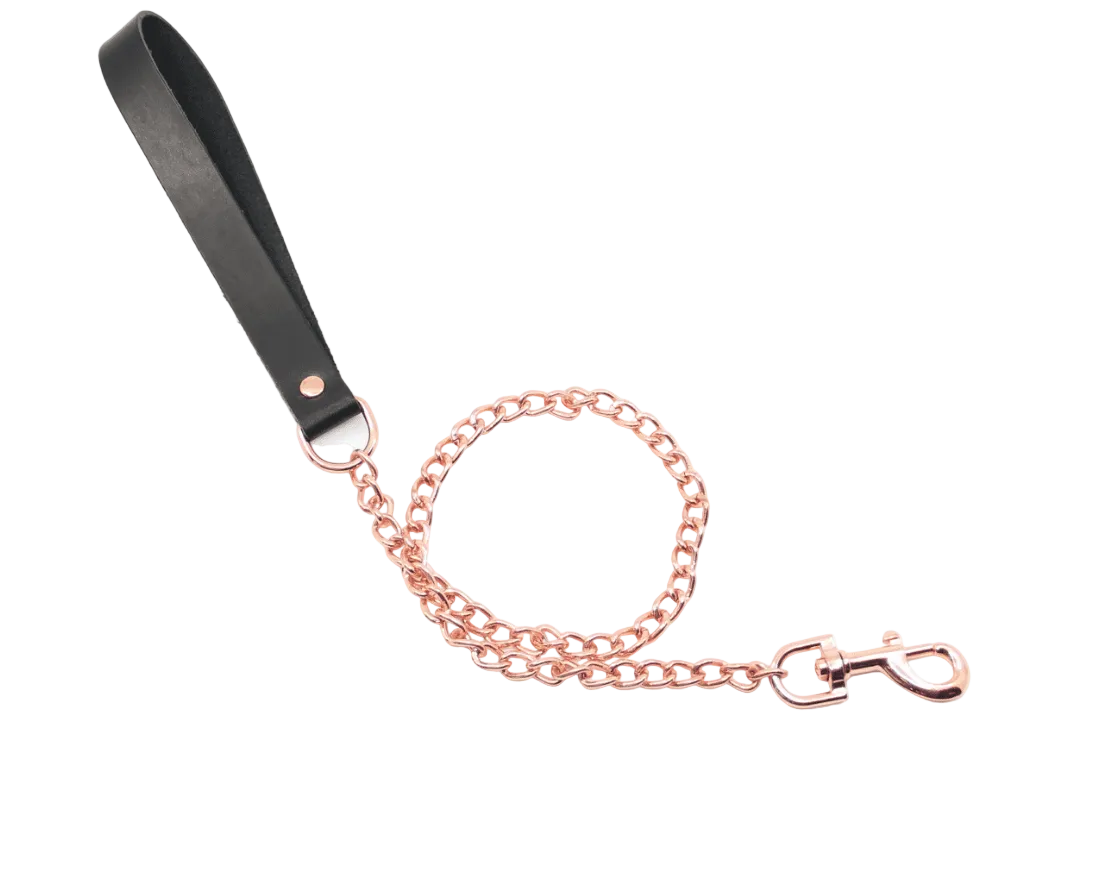 Rose Gold Chain Lead