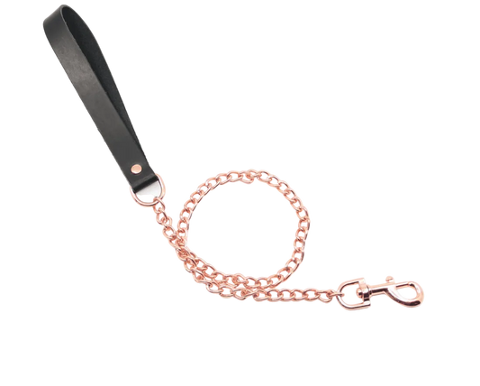 Rose Gold Chain Lead
