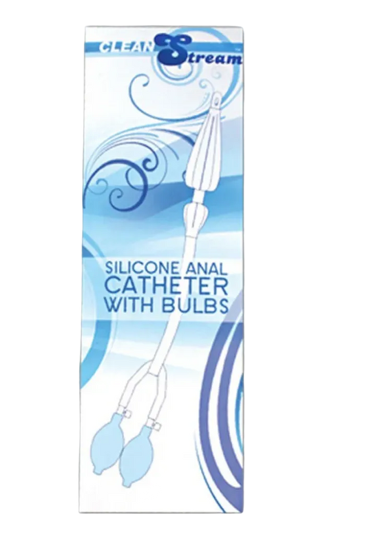 Silicone Anal Catheter With Bulbs