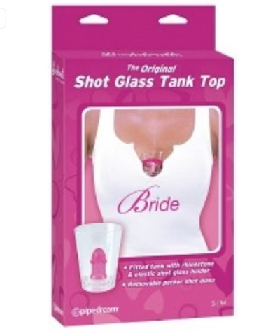 BP Bride Shot Glass Tank