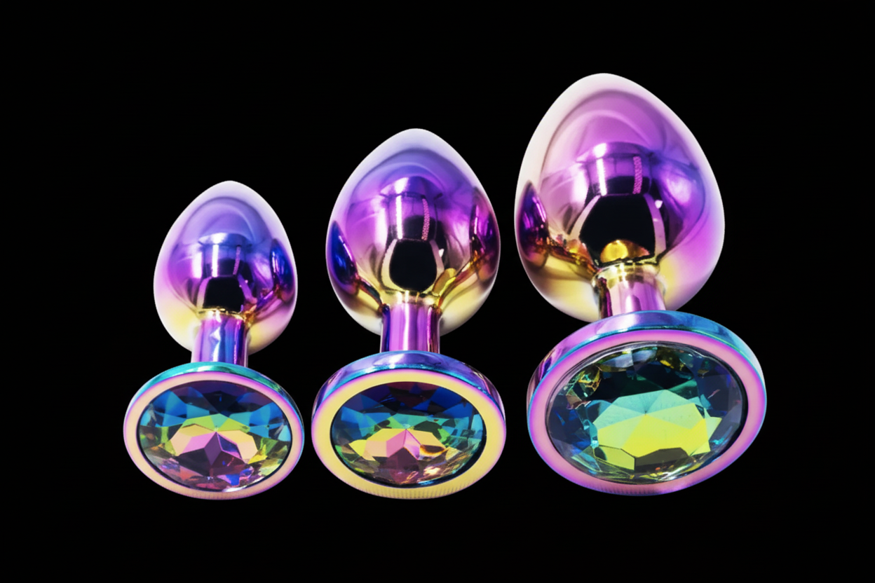 LoveStyle Rainbow Metal Plug Set 3