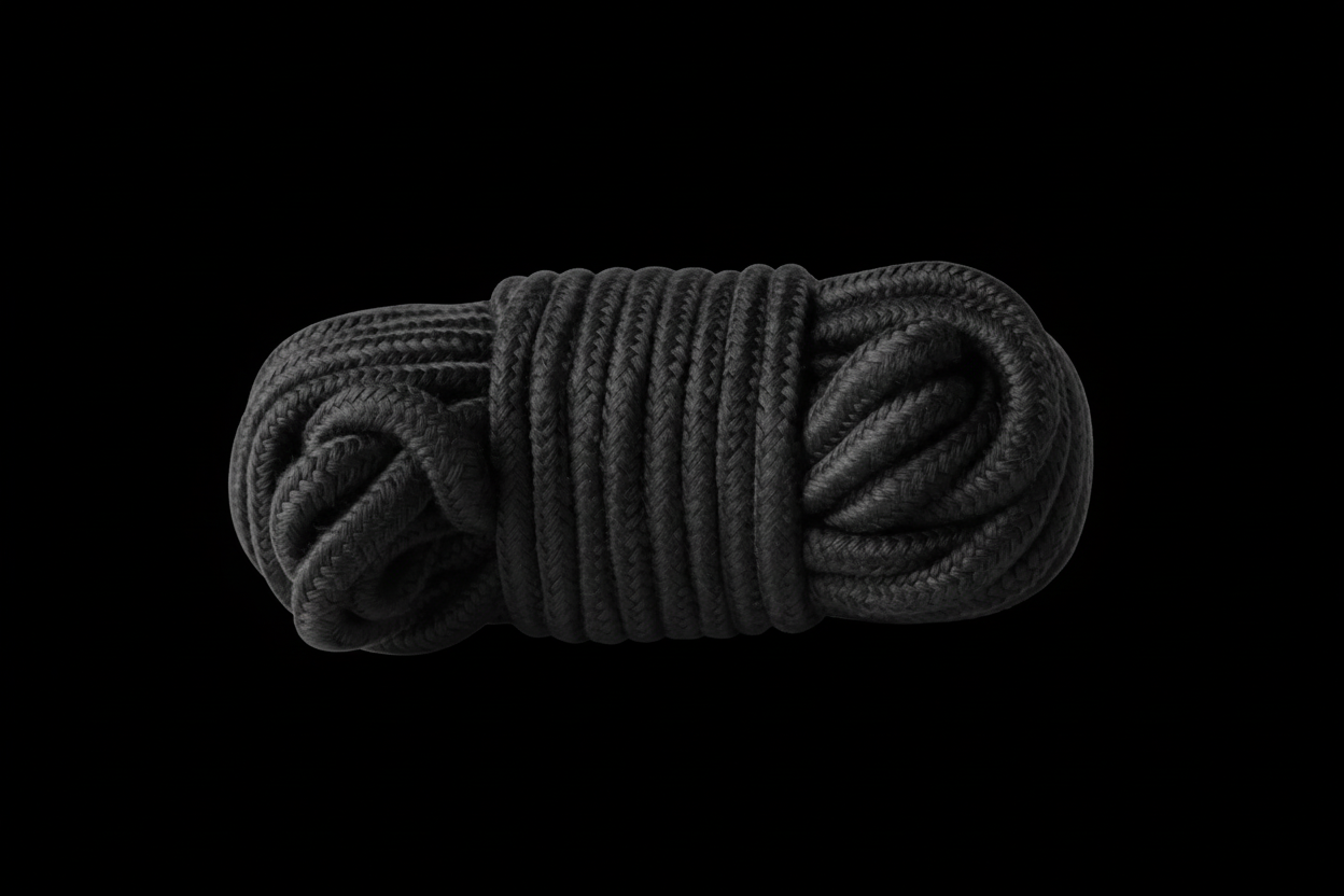 LoveStyle 10 Meter Black Bondage Rope