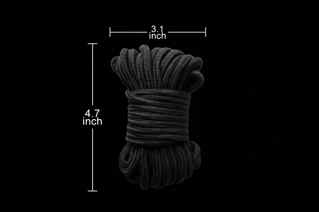LoveStyle 10 Meter Black Bondage Rope