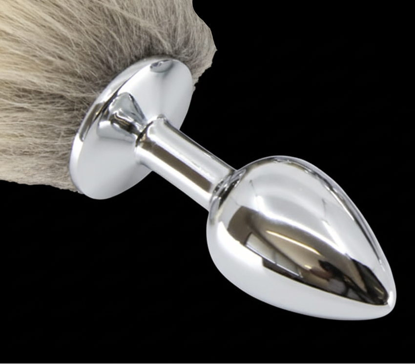 Foxtail Natural Brown Small
