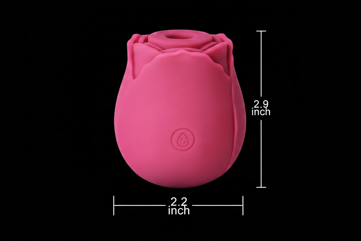 LoveStyle 10-Function  Silicone Clitoral Rose Massager