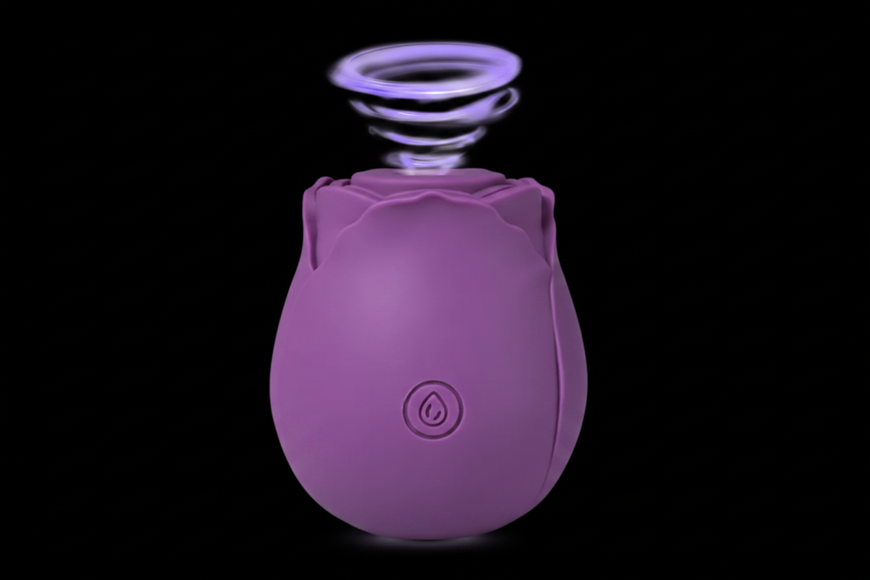 LoveStyle 10-Function  Silicone Clitoral Rose Massager