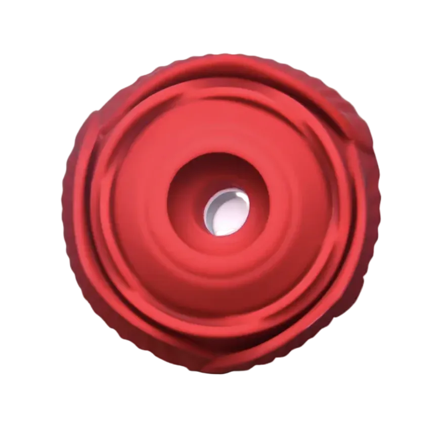 10-Speed Red Color Silicone Clitoral Sucking Rose with Thrusting Vibrator