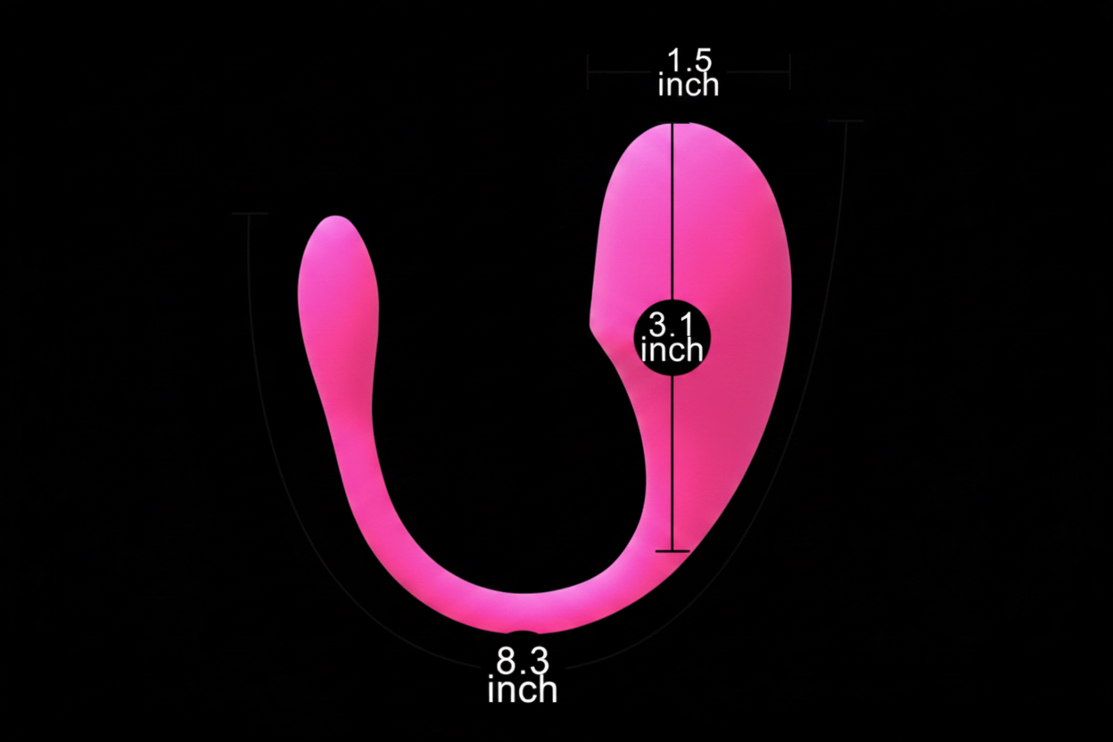 LoveStyle Pink Vibrating Egg App Controlled