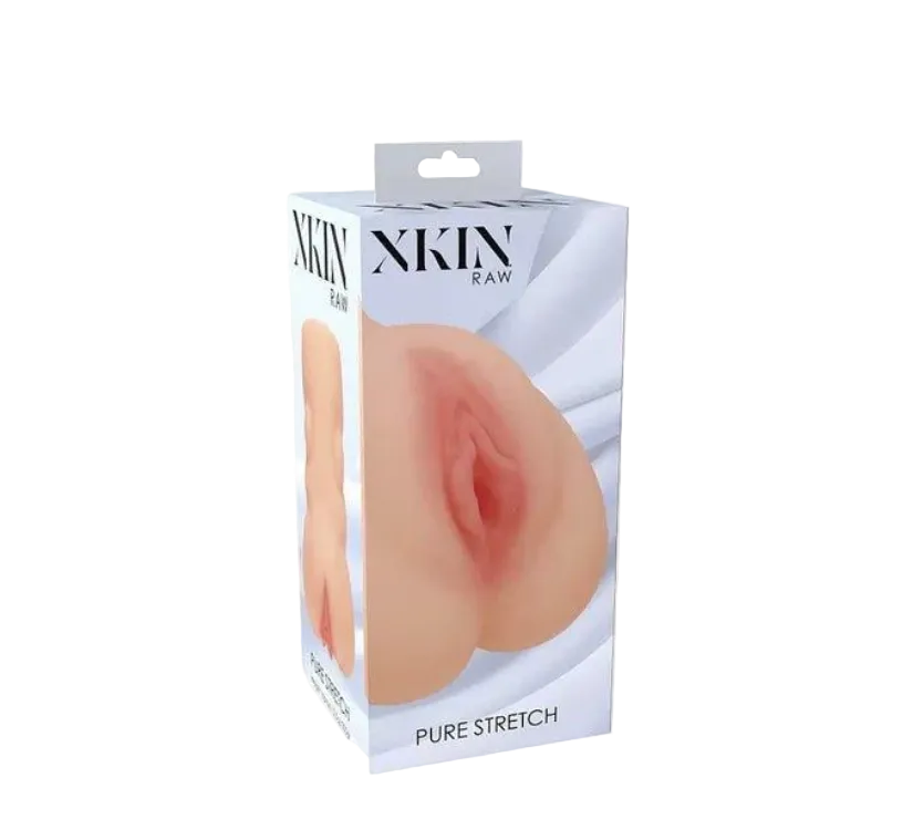 Xkin-Raw-Pure Stretch-TPE Large Masturbator-Flesh