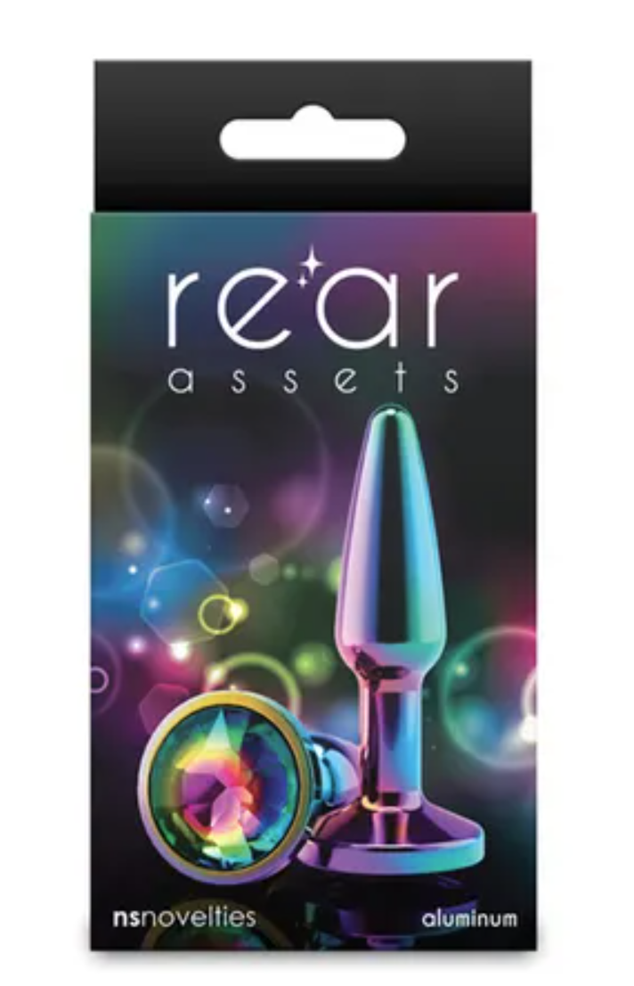 Rear Assets Tapered Anal Plug Small Multicolour