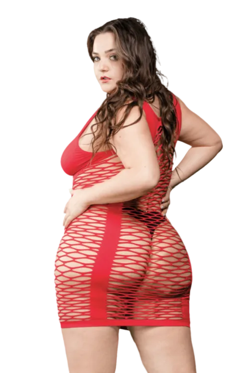 Ladies Peek-a-Boo Dress