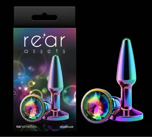 Rear Assets Tapered Anal Plug Small Multicolour