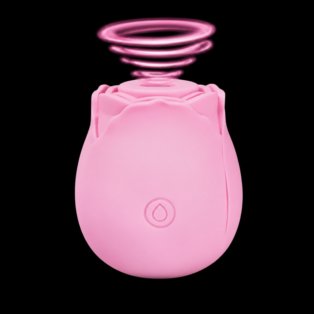 LoveStyle 10-Function  Silicone Clitoral Rose Massager
