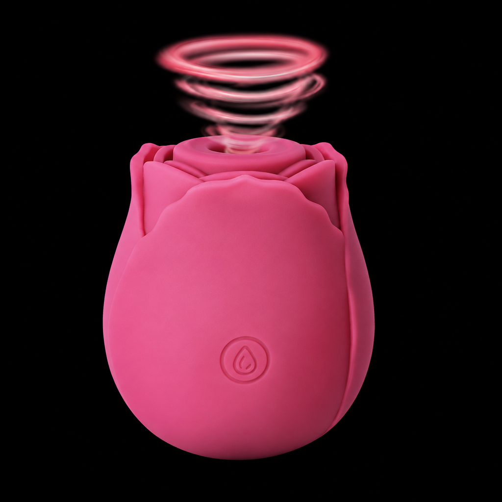 LoveStyle 10-Function  Silicone Clitoral Rose Massager