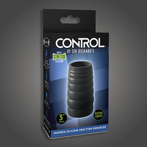 CONTROL by Sir Richards Tapered Silicone 3 in. Enhancer