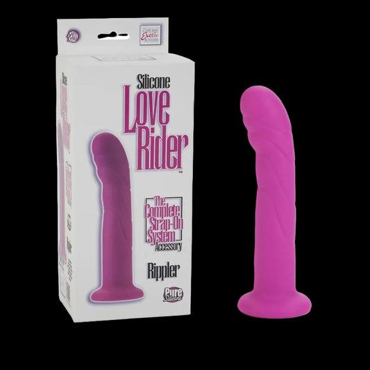 Silicone Love Rider Rippler Probes Pink