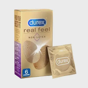 Durex Real Feel Non-Latex Condoms 6s