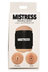 Mistress Double Shot Mini Masturbator Pussy & Ass