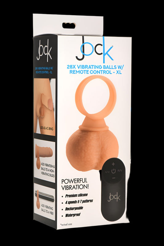 Jock 28X Vibrating Silicone Balls X Large