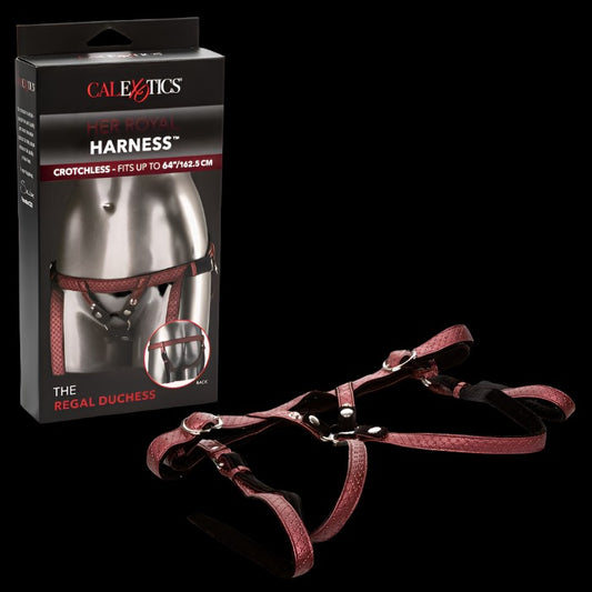 Her Royal Harness The Regal Dutchess Red