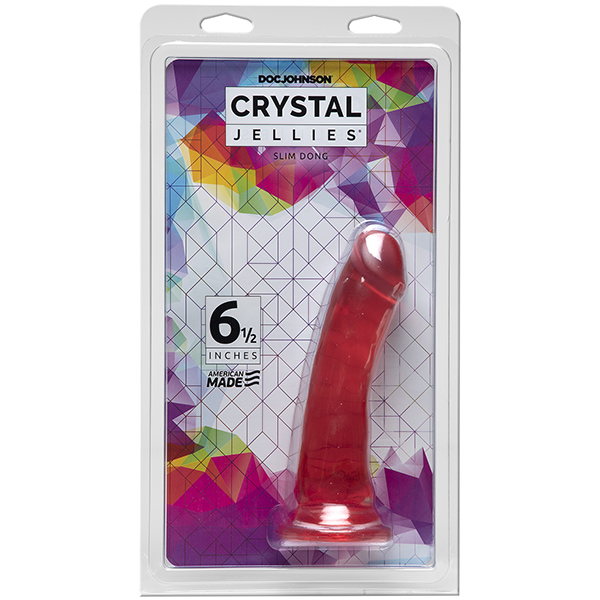 Crystal Jellies Slim Cock 6.5in