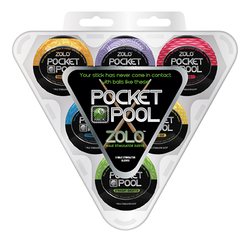 ZOLO Pocket Pool Triangle 6 Pack