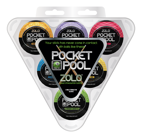 ZOLO Pocket Pool Triangle 6 Pack