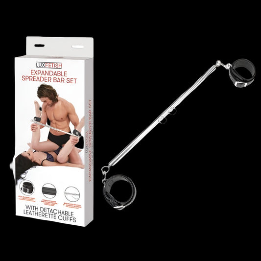 Lux Fetish Expandable Spreader Bar Set 35"-47"