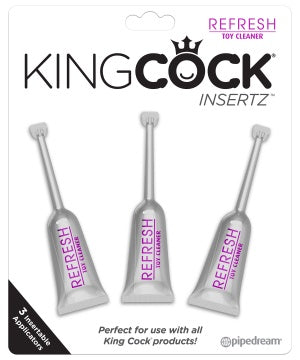 King Cock Insertz Refresh Toy Cleaner XXX