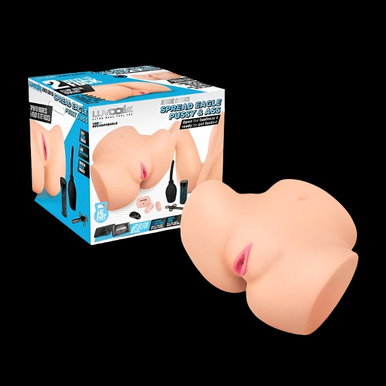 LuvDollz Remote Control Spread Eagle Pussy And Ass