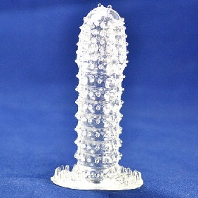 Clear Penis Sleeve Textured