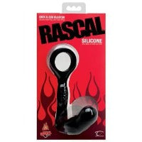 Rascal Silicone Cock And Ass Blaster Black