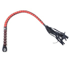 85 CM Black and Red Whip