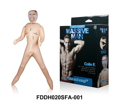 Massive Man Colin F PVC Doll Flesh